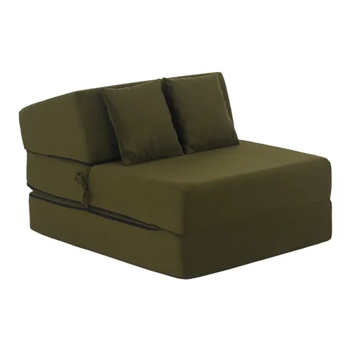 Skládací křeslo/matrace PELOS, zelená