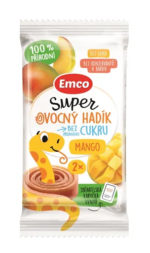 Emco Super ovocný hadík mango 20 g
