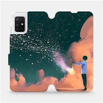 Flipové pouzdro na mobil Samsung Galaxy A51 - VA14P Postava s lampou (5903516122318)