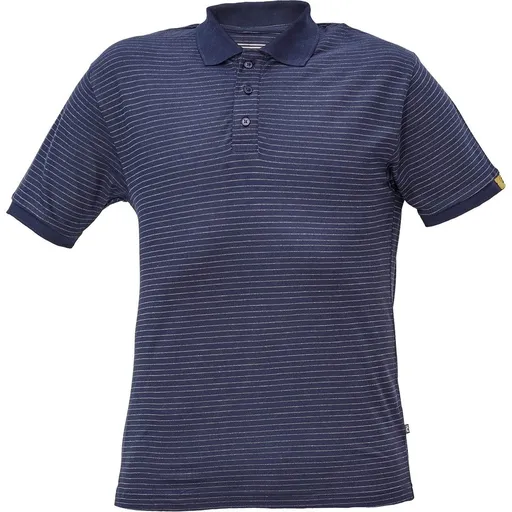Cerva Antistatická polokošile s krátkým rukávem NOYO ESD - Tmavě modrá | 3XL