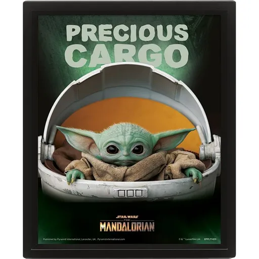 3D obraz Mandalorian Precious Cargo