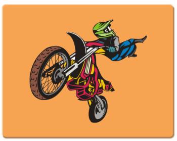 Podložka pod myš Motorkář