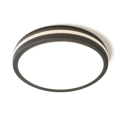 RED - DESIGN RENDL RENDL SONO 40 přisazené svítidlo černá plast 230V LED 40W IP65 3000K/4000K/6000K R14300