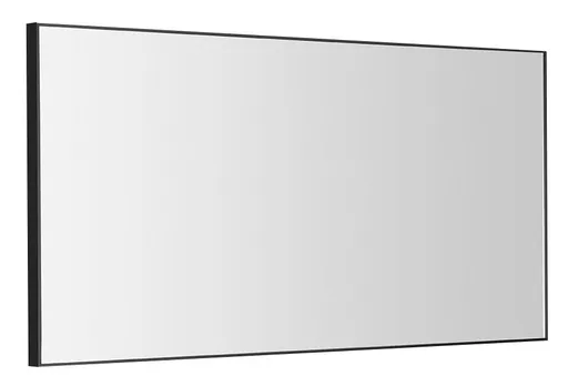 SAPHO AROWANA zrcadlo v rámu 100x50cm, černá mat AWB1050