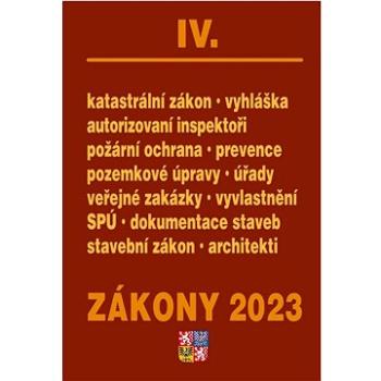 Zákony IV/2023 - Stavebnictví, půda (9771802829311)