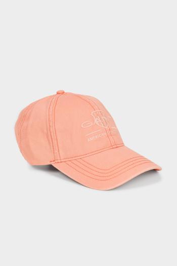 KŠILTOVKA GANT D2. TONAL ARCHIVE SHIELD CAP GUAVA ORANGE