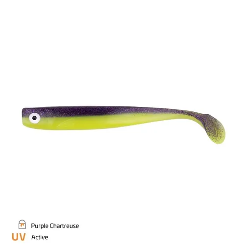 Zeck Gumová nástraha Zander Gummi 16cm - Purple Chartreuse,Zeck Gumová nástraha Zander Gummi 16cm - Purple Chartreuse