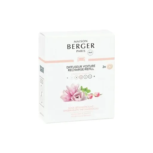 Maison Berger Paris Náhradní náplň do difuzéru do auta Sous Les Magnolias (Car Diffuser Recharge/Refill) 2 ks