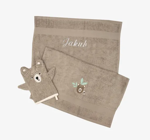 Dětská froté sada s výšivkou