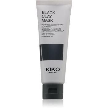 KIKO Milano Black Clay Mask čisticí pleťová maska 50 ml