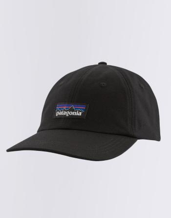 Patagonia P-6 Label Trad Cap Black