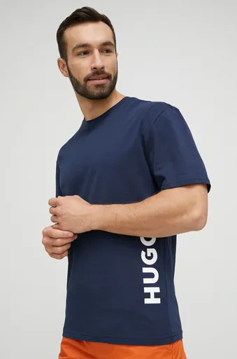 Plážové tričko HUGO T-SHIRT RN RELAXED