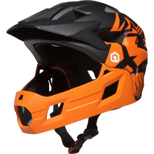 Arcore TRACER 2IN1 Juniorská cyklistická přilba, černá, velikost (50 - 55)