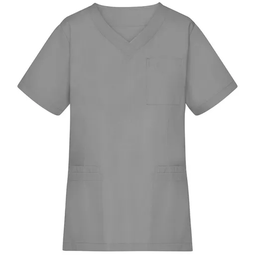 James & Nicholson (Daiber) Dámská zdravotnická halena JN3101 - Středně šedá | L