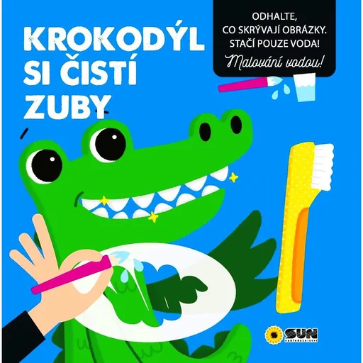 SUN Krokodýl si čistí zuby - leporelo