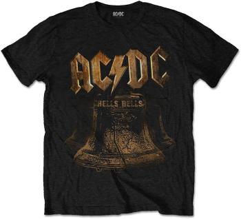 AC/DC Tričko Brass Bells Unisex Black 2XL