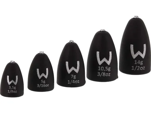 Westin Zátěže Add-It Tungsten Bullet Matte Black,Westin Zátěže Add-It Tungsten Bullet Matte Black