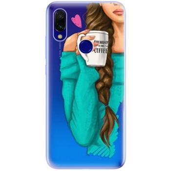 iSaprio My Coffe and Brunette Girl pro Xiaomi Redmi 7 (coffbru-TPU-Rmi7)