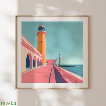 Ébredjen Brighton Varázsában: "Travel Poster" Falikép