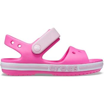 Crocs BAYABAND SANDAL K Dětské sandály, růžová, velikost 34/35