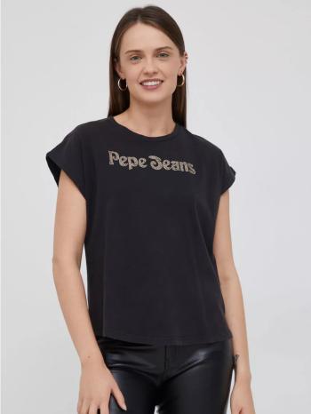 Pepe Jeans dámské černé tričko - M (990)