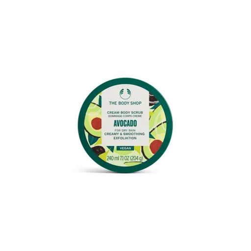 The Body Shop Vyhlazující tělový peeling pro suchou pokožku Avocado (Body Scrub) 50 ml