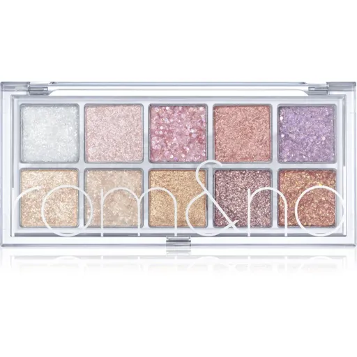 rom&nd Better Than Palette paletka očních stínů pro dokonalý vzhled odstín 00 Light & Glitter Garden 7.5 g