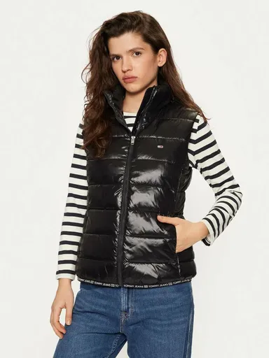 Tommy Jeans dámská černá vesta DW0DW19390 S