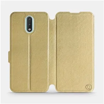 Flipové pouzdro na mobil Nokia 2.3 v provedení  Gold