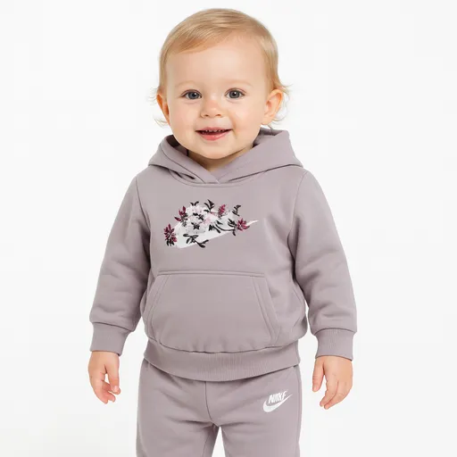 Nike kids po hoodie jogger ft pant set 12m