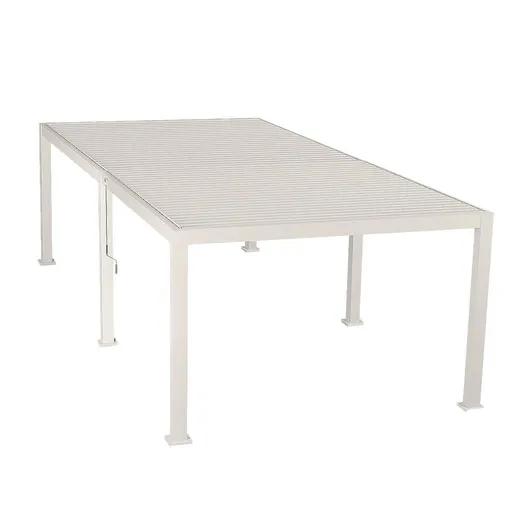 DEOKORK Zahradní hliníkový altán MEGAN 6x3 m (ivory)