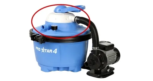 Veko filtr. nádoby Prostar - komplet