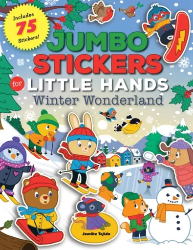 Jumbo Stickers for Little Hands: Winter Wonderland - Tejido Jomike