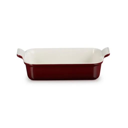 Zapékací mísa HERITAGE 26 cm, 2,4 l, GARNET, kamenina, Le Creuset