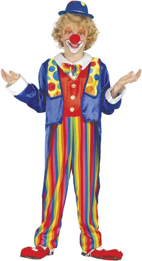 Guirca Dětský kostým - Klaun Velikost - děti: S: 101-109 cm