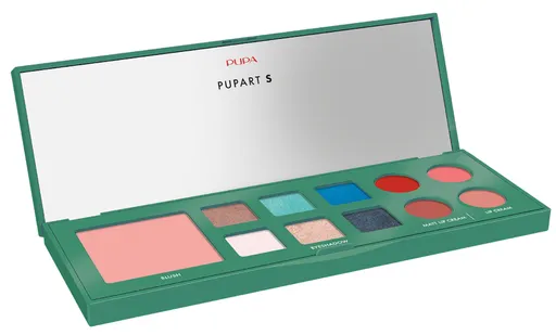 PUPA Milano Paletka na tvář Pupart Small Green (Palette) 11,4 g