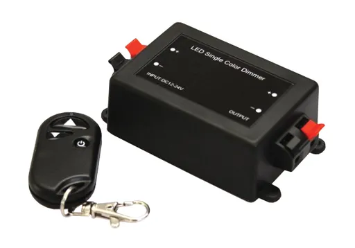 Ovladač pro Led pásek 12/24V - stmívač pro LED pásky + dálkové ovládání - rozbaleno - poškozený obal