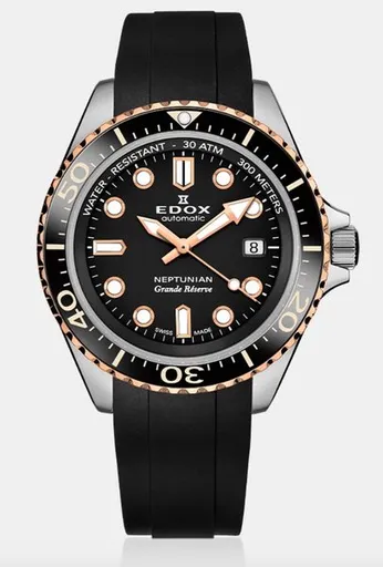 EDOX Skydiver Neptunian Grande Reserve 80801-3NRCA-NIR