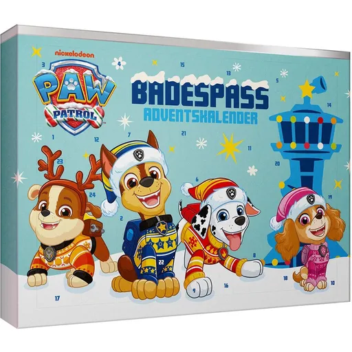KTN Adventní kalendář plný koupelové zábavy Tlapková patrola