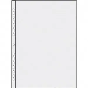 Obal A4 jumbo "U" extra široký eurozávěs krupička 100mic 50ks