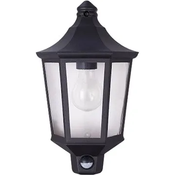 Prezent 31601 - VenKovní svítidlo se senzorem TULSA 1xE27/60W/230V IP44 (96081)