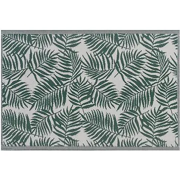 Venkovní koberec 120 x 180 cm palmové listy tmavě zelené KOTA, 196259 (beliani_196259)