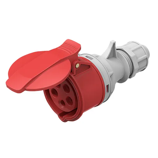 Solight zásuvka přímá, 5-pólová, 400v/16A, IP44 P151