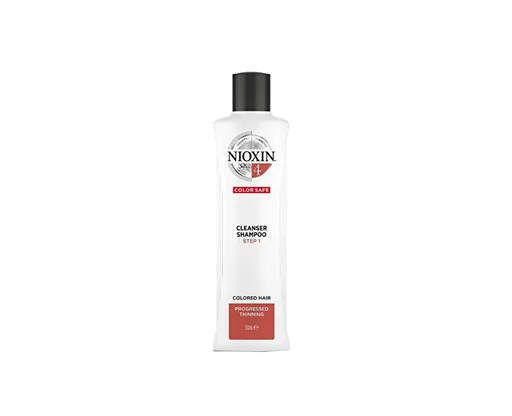 Nioxin Čisticí šampon pro jemné barvené výrazně řídnoucí vlasy System 4 (Shampoo Cleanser System 4) 300 ml