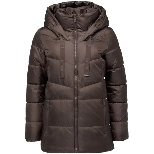 s.Oliver OUTDOOR JACKET Dámská zimní bunda, hnědá, velikost