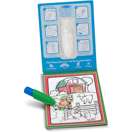 Melissa & Doug water wow kouzlení vodou zvířátka