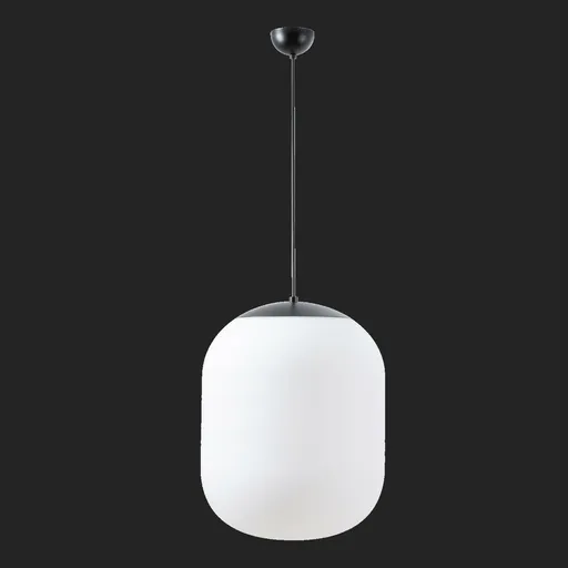 OSMONT TAN67364 TANIA S2 závěsné skleněné svítidlo černá / bílá IP40 3000 K 41W LED DALI