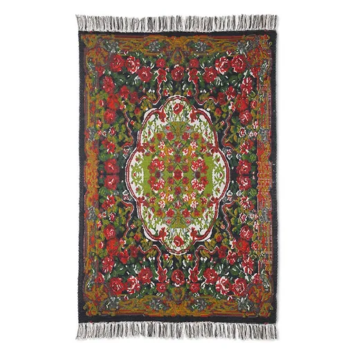 Barevný koberec s růžemi Kelim rug Rose - 120*180cm HKLIVING