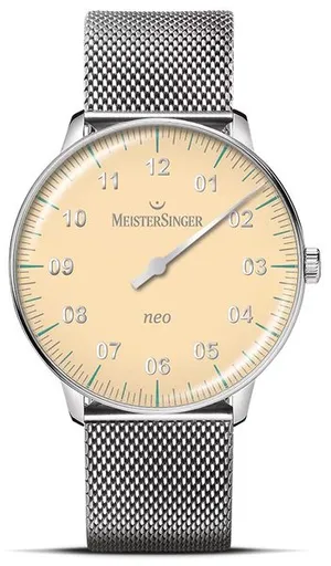 MeisterSinger Neo Special S-NES935S - Kovový mesh náramek