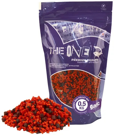 The one pelety ready bag pellet mix 500 g - purple garlic
